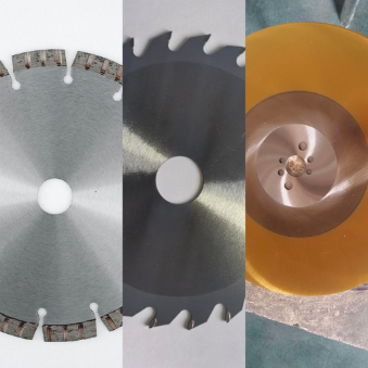 Soluções de corte completas: Lâminas de serra diamantadas, TCT e HSS