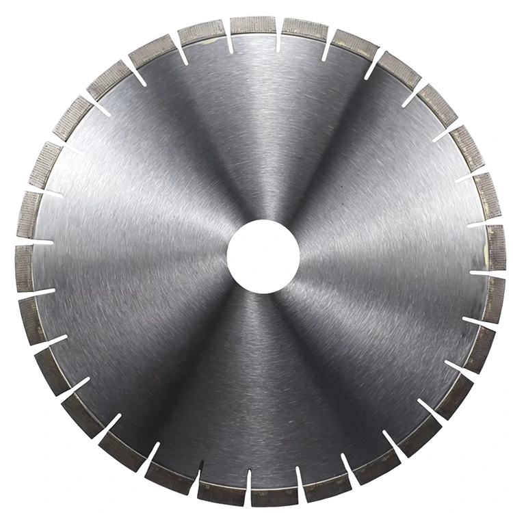 Laser-Welded Cutting Blade for Granite